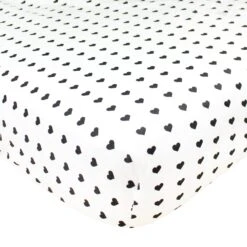 Copper Pearl Cotton Fitted Crib Sheet - Smitten