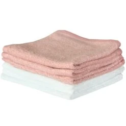Copper Pearl 6 Ultra Soft Wash Cloths - Pink/White -Baby Go Round Store IMG 0124 43d9c1e9 52f4 4432 b440 590d02103e59