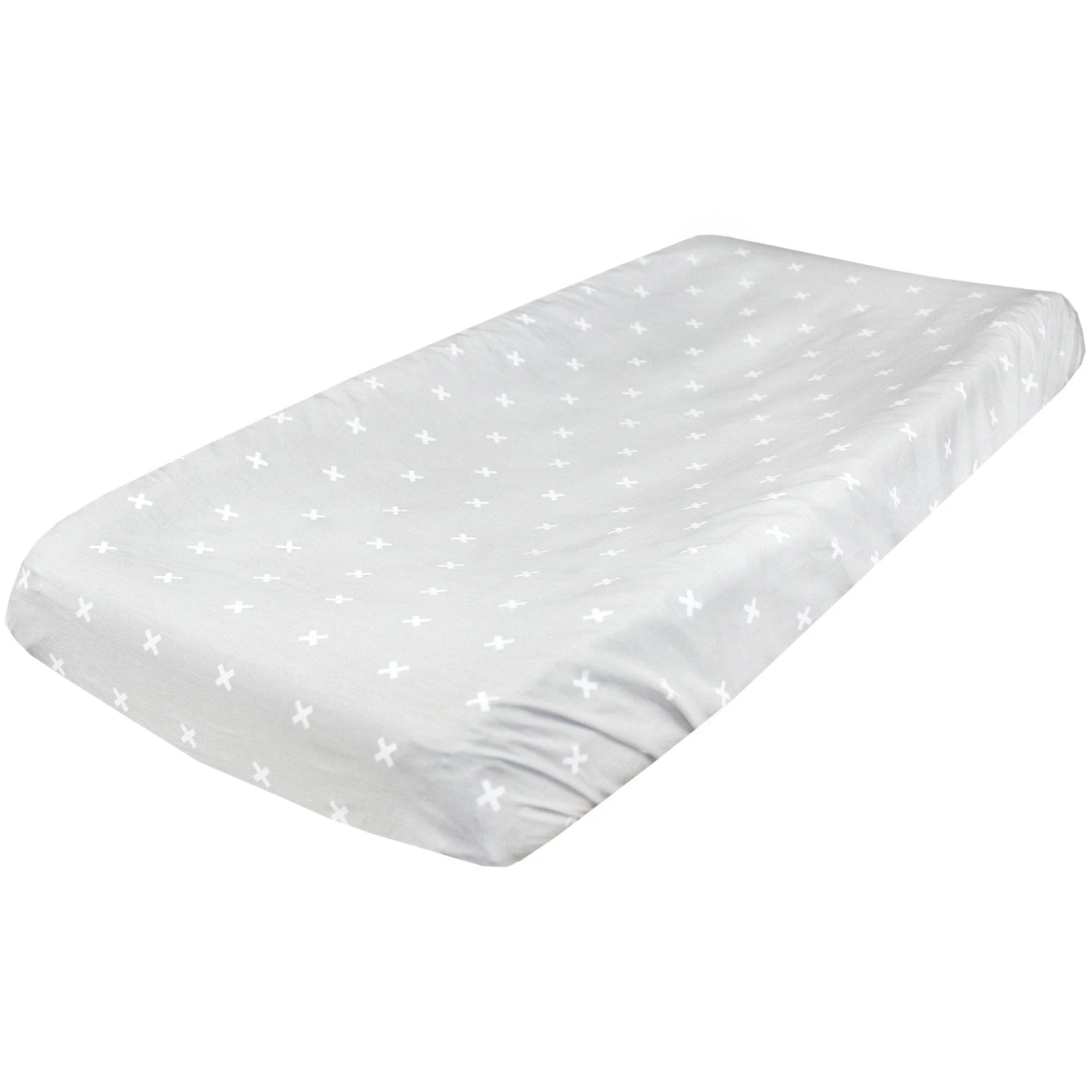 Copper Pearl Diaper Changing Pad Cover - Slate 1 Copper Pearl Diaper Changing Pad Cover - Slate