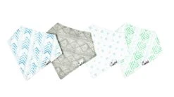 Copper Pearl Baby Bandana Bibs - Jude