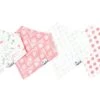 Copper Pearl Baby Bandana Bibs - Claire