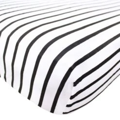 Copper Pearl Cotton Fitted Crib Sheet - City