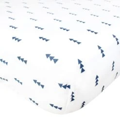 Copper Pearl Cotton Fitted Crib Sheet - Dakota