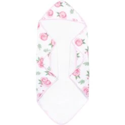 Copper Pearl Premium Knit Hooded Towel - Grace -Baby Go Round Store IMG 0870