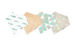 Copper Pearl Baby Bandana Bibs - Pacific
