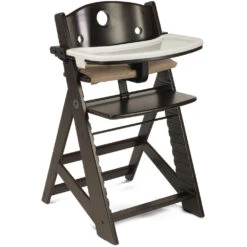 Keekaroo Height Right High Chair Espresso -Baby Go Round Store KEK HRENI