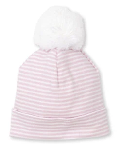 Kissy Kissy Classic Rib Hat - Pink Stripe