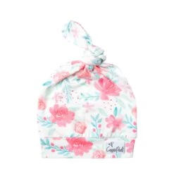 Copper Pearl Top Knot Hat - June