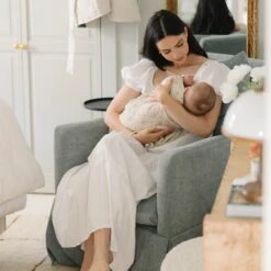 Oilo Zoey Swivel Nursery Glider -Baby Go Round Store L20