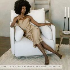 Oilo Milo: A Chair And A Half Swivel Nursery Glider -Baby Go Round Store L48