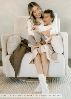 Oilo Milo: A Chair And A Half Swivel Nursery Glider -Baby Go Round Store L50