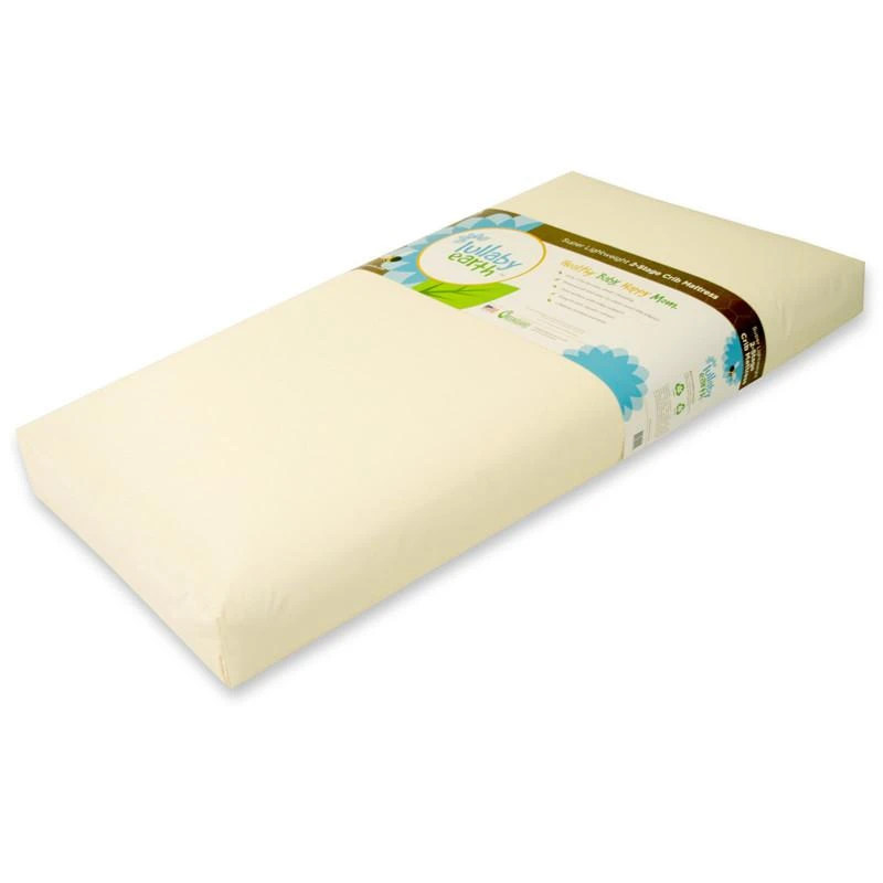 Lullaby Earth Lightweight 2-Stage Crib Mattress 1 Lullaby Earth Lightweight 2-Stage Crib Mattress