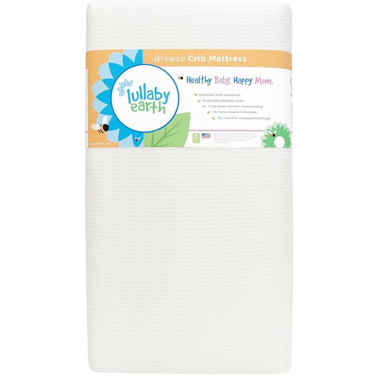 Lullaby Earth Breeze 2-Stage Crib Mattress 1 Lullaby Earth Breeze 2-Stage Crib Mattress