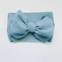Sugar + Maple Baby Headwrap - Light Blue