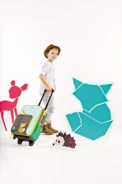 Lassig Trolley Little Tree Fox Luggage 6 Lassig Trolley Little Tree Fox Luggage -Baby Go Round Store Luggage3