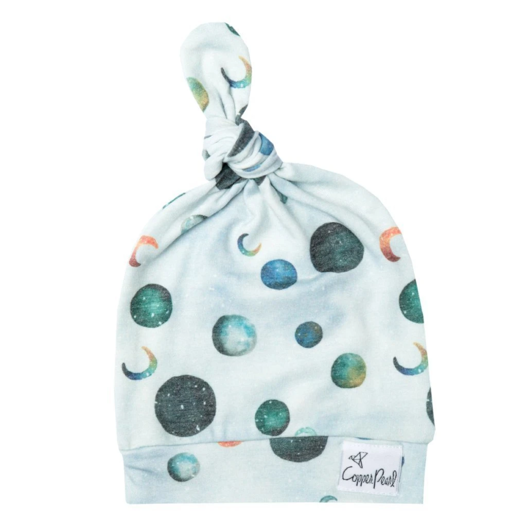 Copper Pearl Top Knot Hat - Lunar 1 Copper Pearl Top Knot Hat - Lunar