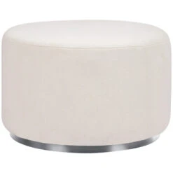 Babyletto Tuba Swivel Gliding Ottoman -Baby Go Round Store M10185PCMEW White Background Main 01 cf61183f 976b 41a4 b627 e1c585145cb1