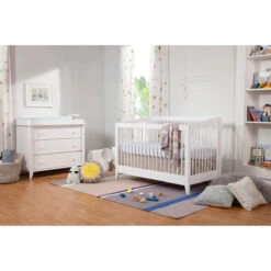 Babyletto Sprout 4-in-1 Convertible Crib With Toddler Bed Conversion Kit -Baby Go Round Store M10301W Lifestyle 09 4d049a0f 23d5 4108 93c0 a216de802b2f