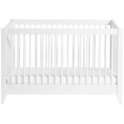 Babyletto Sprout 4-in-1 Convertible Crib With Toddler Bed Conversion Kit -Baby Go Round Store M10301W White Background 02 cdd5e799 a41c 4519 8d5a fea7b602718a