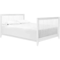 Babyletto Sprout 4-in-1 Convertible Crib With Toddler Bed Conversion Kit -Baby Go Round Store M10301W White Background 07 c64ead2d 83df 43be a7fa 90335a8df1fa