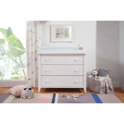 Babyletto Sprout 3-Drawer Changer Dresser With Removable Changing Tray -Baby Go Round Store M10323W Lifestyle Main 04 49348bd9 5dc5 4469 aaa0 047c82e82081