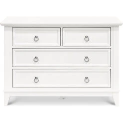 Namesake Emma Regency 4-Drawer Dresser -Baby Go Round Store M10716RW White Background 03 9884fe63 7260 4ea9 9177 ae6c70ccdee9