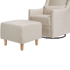 Babyletto Toco Swivel Glider + Stationary Ottoman -Baby Go Round Store M11287PBEW White Background 05 f7c75863 9c5c 4566 9fa8 23bee9ccd5ad