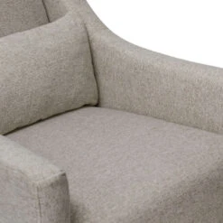 Babyletto Toco Swivel Glider + Stationary Ottoman -Baby Go Round Store M11287PGEW White Background 05 999f5970 9a48 40b7 9eee 695fda9dda57