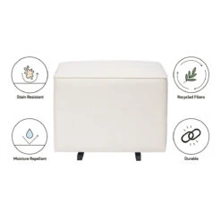 Babyletto Kiwi Gliding Ottoman -Baby Go Round Store M12685PCMEW White Background 02 6e245d72 2c2e 41ae a2b3 d85005590388