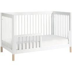 Babyletto Gelato 4-in-1 Convertible Crib With Toddler Bed Conversion Kit -Baby Go Round Store M12901WNX White Background 03 5a88ebb5 94e7 43af 9ce2 36cd1d6730ed