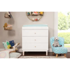 Babyletto Gelato 3-Drawer Changer Dresser With Removable Changing Tray -Baby Go Round Store M12923WNX Lifestyle Main 08