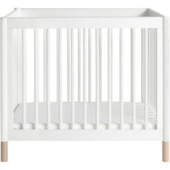 Babyletto Gelato 4-in-1 Convertible Mini Crib -Baby Go Round Store M12998WNX White Background 02 51dd66a0 4013 4ee0 a66d 9a80105cff49