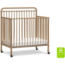 Namesake Winston 4-in-1 Convertible Mini Crib -Baby Go Round Store M15398VG White Background Main Greenguard 00 e3a7cb52 580f 41c6 b087 c1f753b49e20
