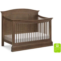 Namesake Durham 4-in-1 Convertible Crib -Baby Go Round Store M18301DB White Background Main Greenguard 00 ecf208ed 7f90 4ab7 9b99 2a447b5e569e