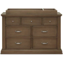 Namesake Durham 7-Drawer Dresser -Baby Go Round Store M18316DB White Background 04 51ceaff8 e656 47b6 8bf9 6917c66531f1