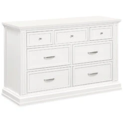 Namesake Durham 7-Drawer Dresser -Baby Go Round Store M18316RW White Background Main 00 16db7824 8ae5 4b24 8b3f 7554fefd7fbc