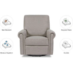 Namesake Linden Power Recliner -Baby Go Round Store M19287PGEW White Background 02 37d3125c 3975 4eb3 b6c8 10d98973692b