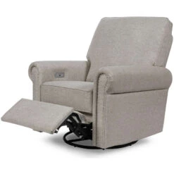 Namesake Linden Power Recliner -Baby Go Round Store M19287PGEW White Background 03 657491ad 4d70 47cf 9d89 9f174812e427
