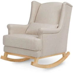 Namesake Miranda Wingback Rocker -Baby Go Round Store M19887PBEWL White Background Main 01
