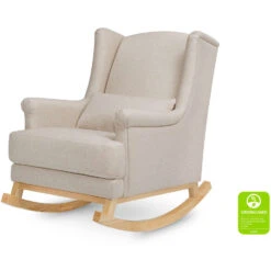 Namesake Miranda Wingback Rocker -Baby Go Round Store M19887PBEWL White Background Main Greenguard 00