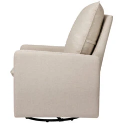 Babyletto Cali Pillowback Swivel Glider -Baby Go Round Store M20987PBEW White Background 04