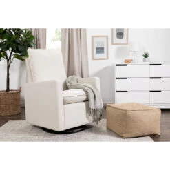 Babyletto Cali Pillowback Swivel Glider -Baby Go Round Store M20987PCMEW Lifestyle Main 06