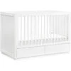 Babyletto Bento 3-in-1 Convertible Storage Crib With Toddler Bed Conversion Kit