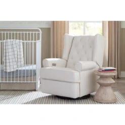 Namesake Harbour Electronic Recliner & Swivel Glider With USB Port -Baby Go Round Store M21987PCMEW Lifestyle Main 08 08a223bb 483d 4aab 8431 6e96f3506321