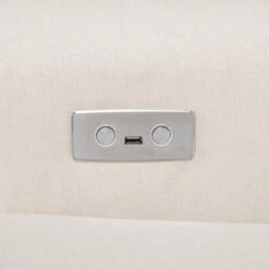 Namesake Harbour Electronic Recliner & Swivel Glider With USB Port -Baby Go Round Store M21987PCMEW White Background 06 210777c0 4651 4029 bb51 fbe5a33a1b1d