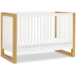 Namesake Nantucket 3-in-1 Convertible Crib -Baby Go Round Store M23301RWHY White Background Main 01 8e054ecf 6ea9 4aa8 a94d 7fdc62af4d54
