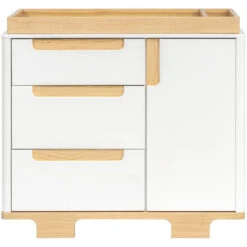 Babyletto Yuzu 3-Drawer Changer Dresser 38 Babyletto Yuzu 3-Drawer Changer Dresser -Baby Go Round Store M23423WN White Background 02 1338375c 1271 4c43 8bba e4824941c7df