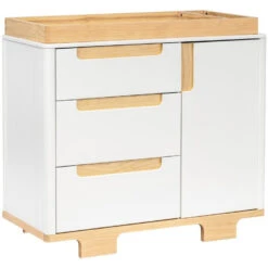 Babyletto Yuzu 3-Drawer Changer Dresser 37 Babyletto Yuzu 3-Drawer Changer Dresser -Baby Go Round Store M23423WN White Background Main 01 4ac3dcf9 3d0f 44ee b1f2 794954955326