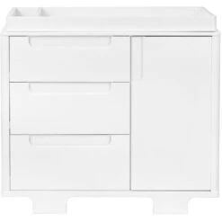 Babyletto Yuzu 3-Drawer Changer Dresser 29 Babyletto Yuzu 3-Drawer Changer Dresser -Baby Go Round Store M23423W White Background 02 301619fe ab53 414b a72b f99775739b08