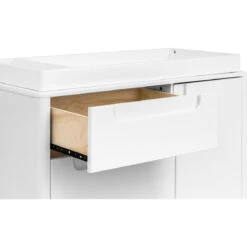 Babyletto Yuzu 3-Drawer Changer Dresser 31 Babyletto Yuzu 3-Drawer Changer Dresser -Baby Go Round Store M23423W White Background 04 6b2c922e af99 42c0 bab3 e9d1427ebc8a
